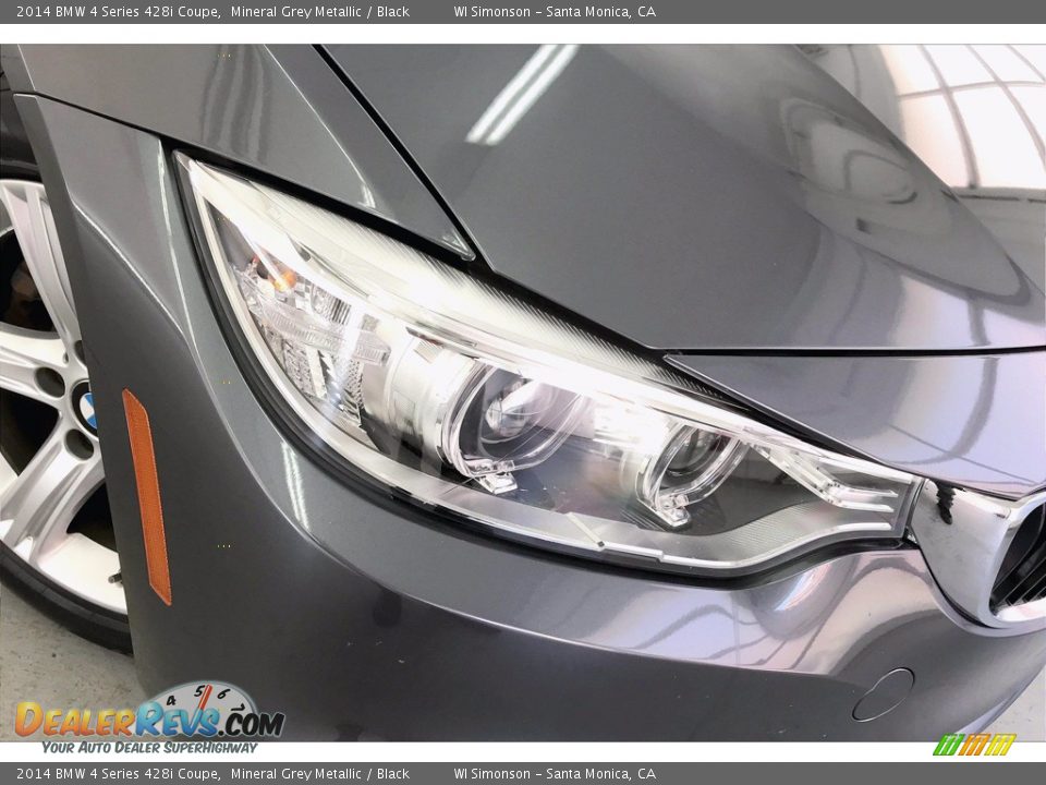 2014 BMW 4 Series 428i Coupe Mineral Grey Metallic / Black Photo #27