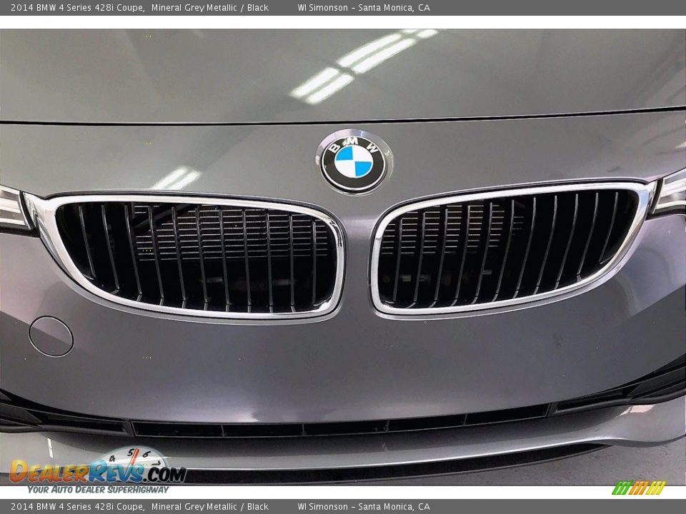 2014 BMW 4 Series 428i Coupe Mineral Grey Metallic / Black Photo #29