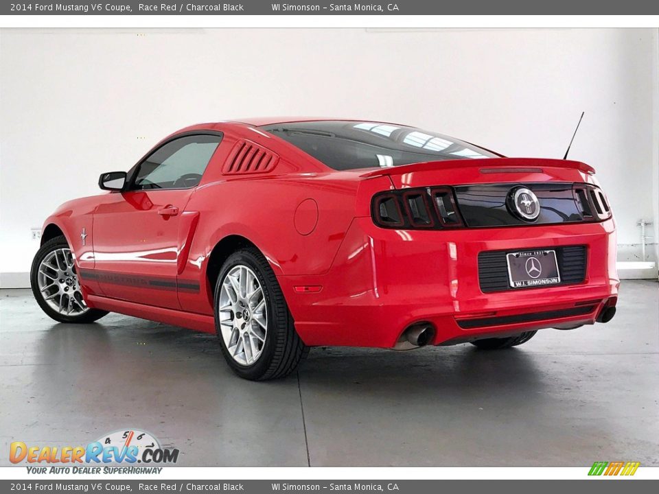 2014 Ford Mustang V6 Coupe Race Red / Charcoal Black Photo #10