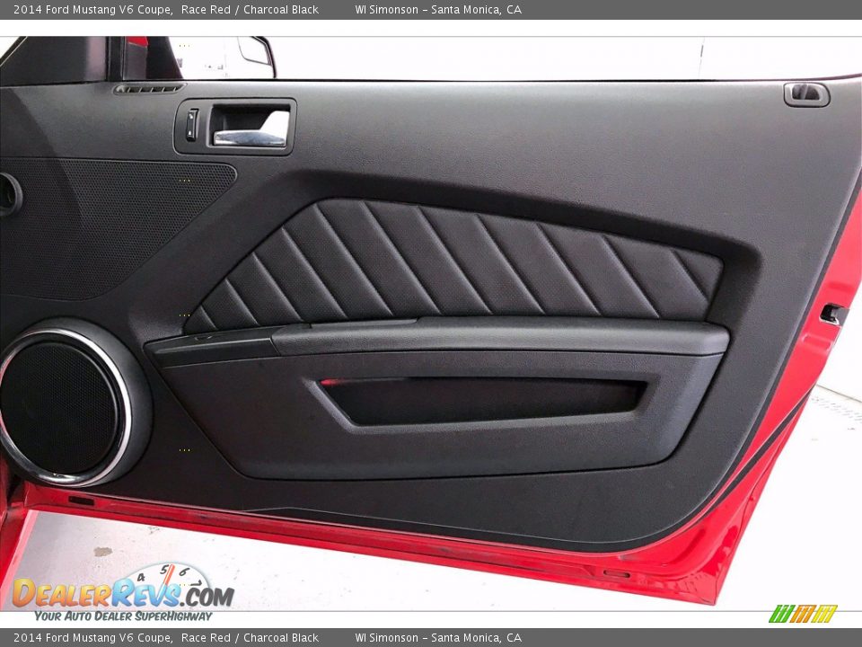 Door Panel of 2014 Ford Mustang V6 Coupe Photo #26
