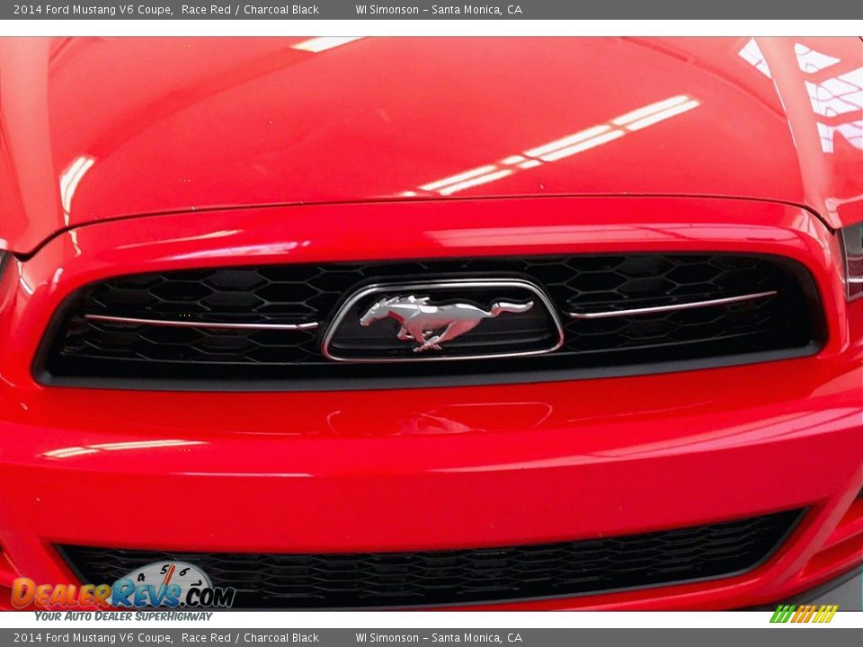2014 Ford Mustang V6 Coupe Race Red / Charcoal Black Photo #29