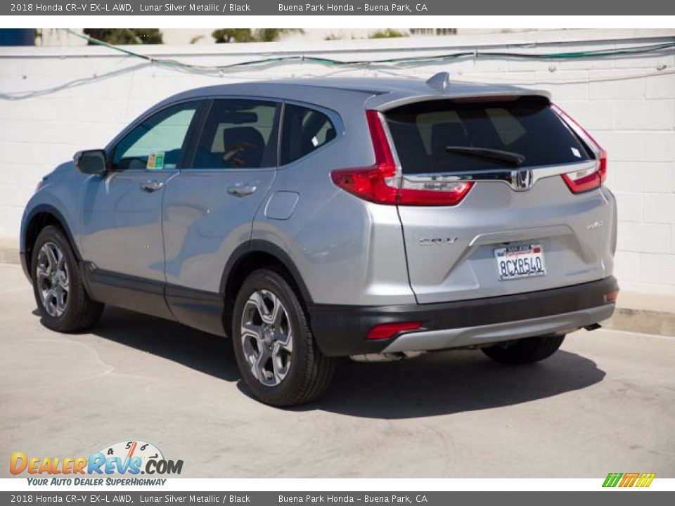 2018 Honda CR-V EX-L AWD Lunar Silver Metallic / Black Photo #2