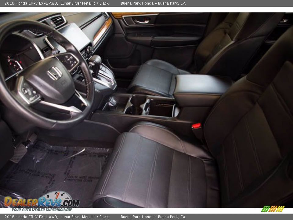 2018 Honda CR-V EX-L AWD Lunar Silver Metallic / Black Photo #3