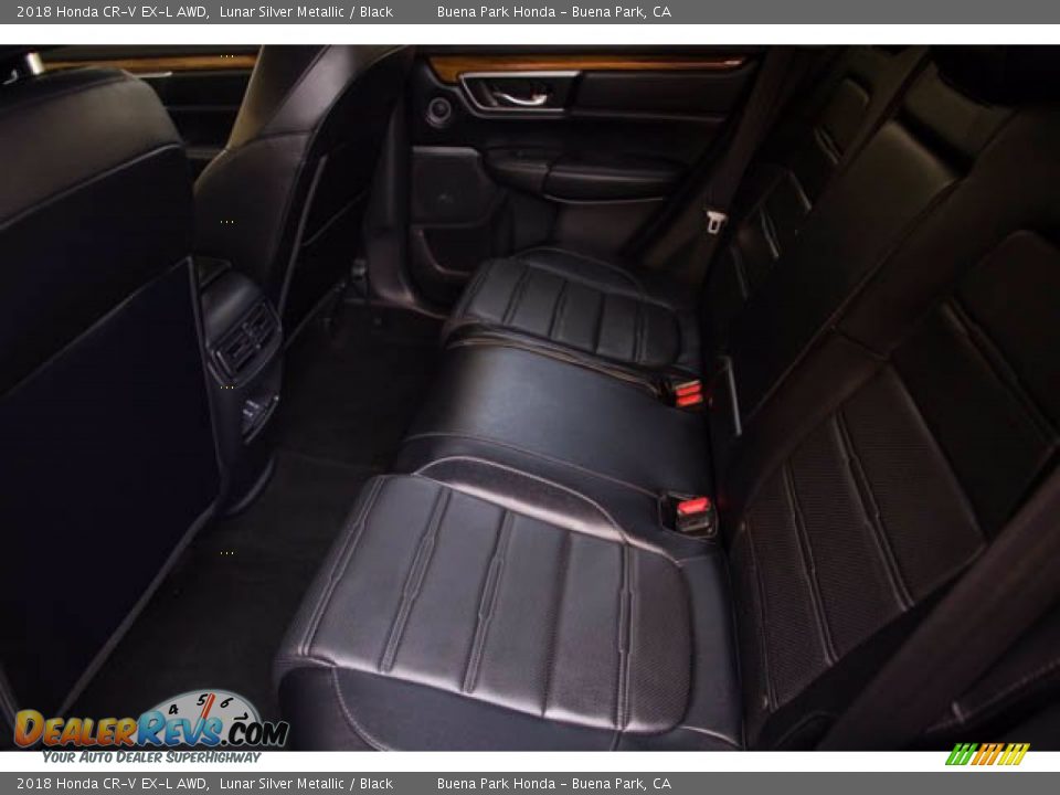 2018 Honda CR-V EX-L AWD Lunar Silver Metallic / Black Photo #4