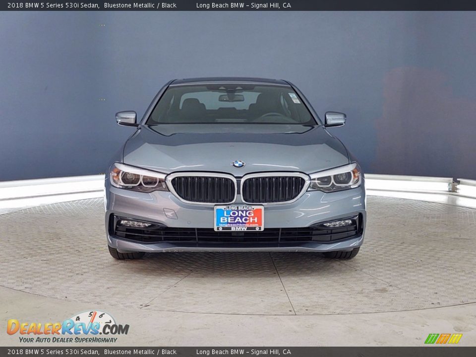2018 BMW 5 Series 530i Sedan Bluestone Metallic / Black Photo #2