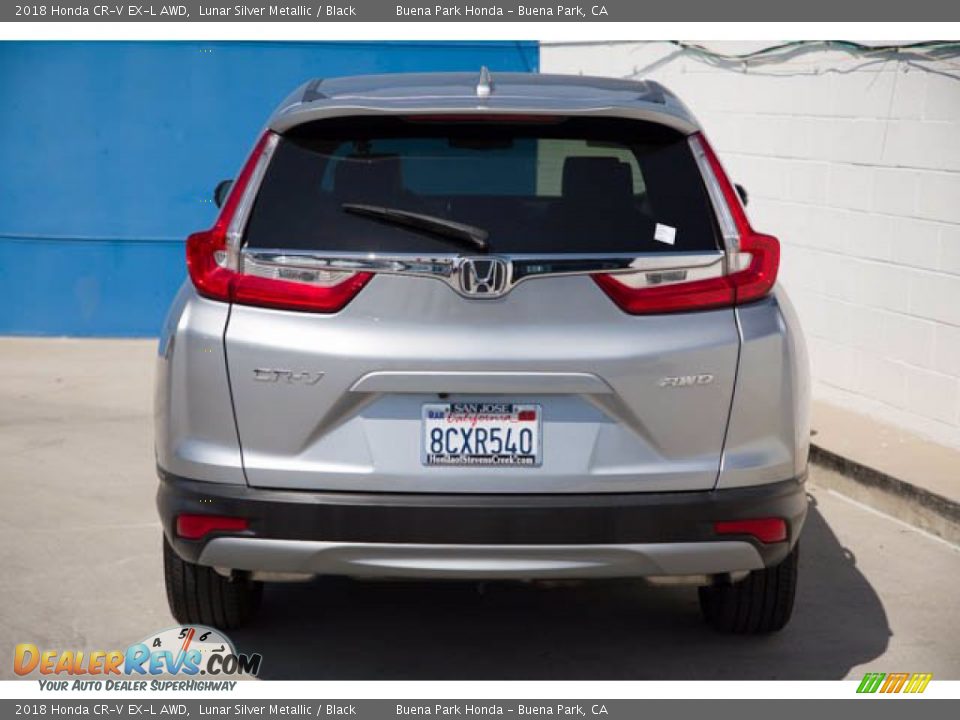 2018 Honda CR-V EX-L AWD Lunar Silver Metallic / Black Photo #9
