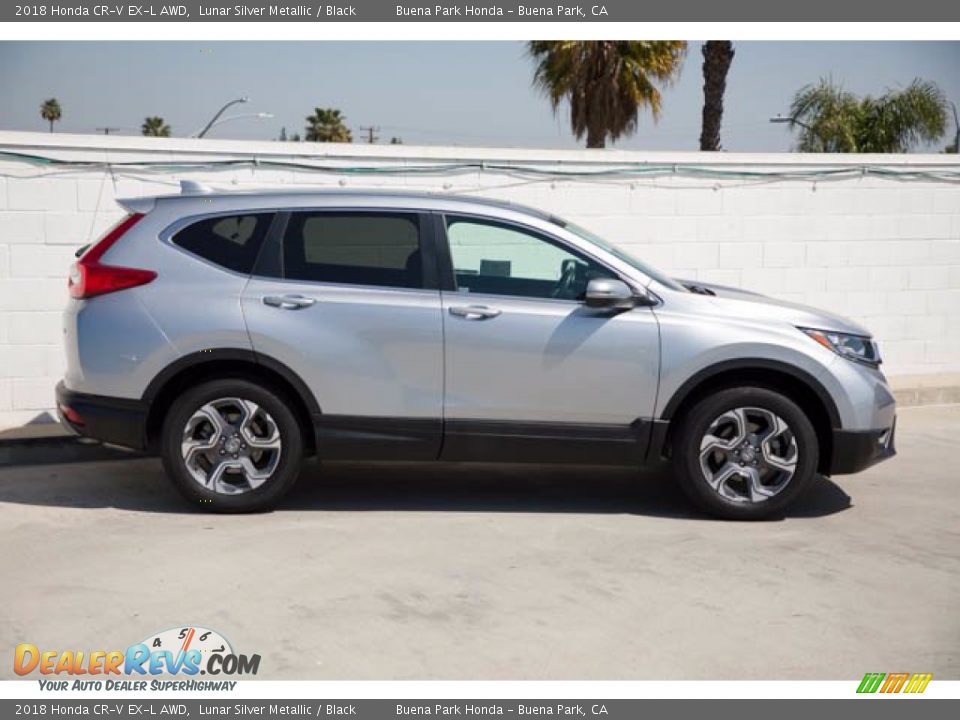 2018 Honda CR-V EX-L AWD Lunar Silver Metallic / Black Photo #10