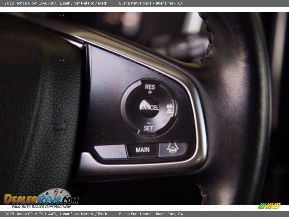 2018 Honda CR-V EX-L AWD Lunar Silver Metallic / Black Photo #13