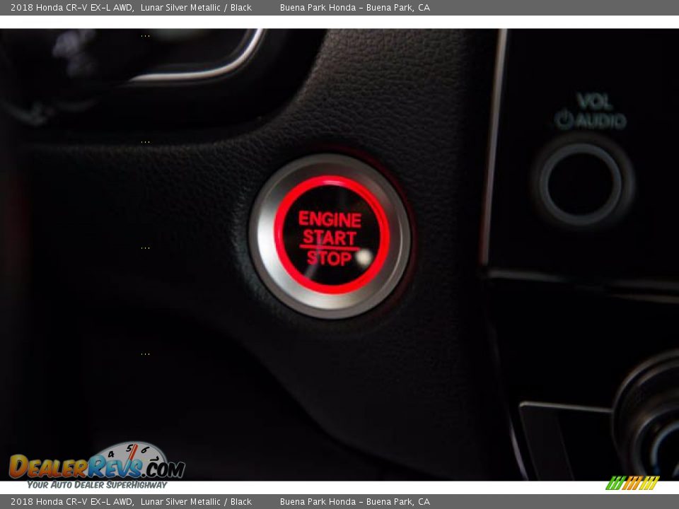 2018 Honda CR-V EX-L AWD Lunar Silver Metallic / Black Photo #15