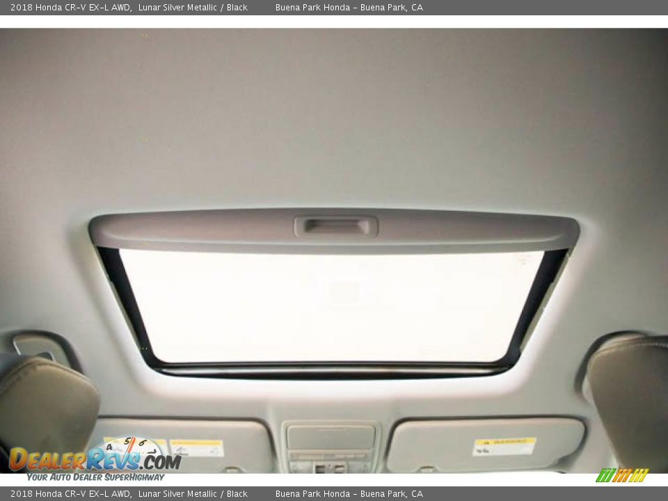 2018 Honda CR-V EX-L AWD Lunar Silver Metallic / Black Photo #18