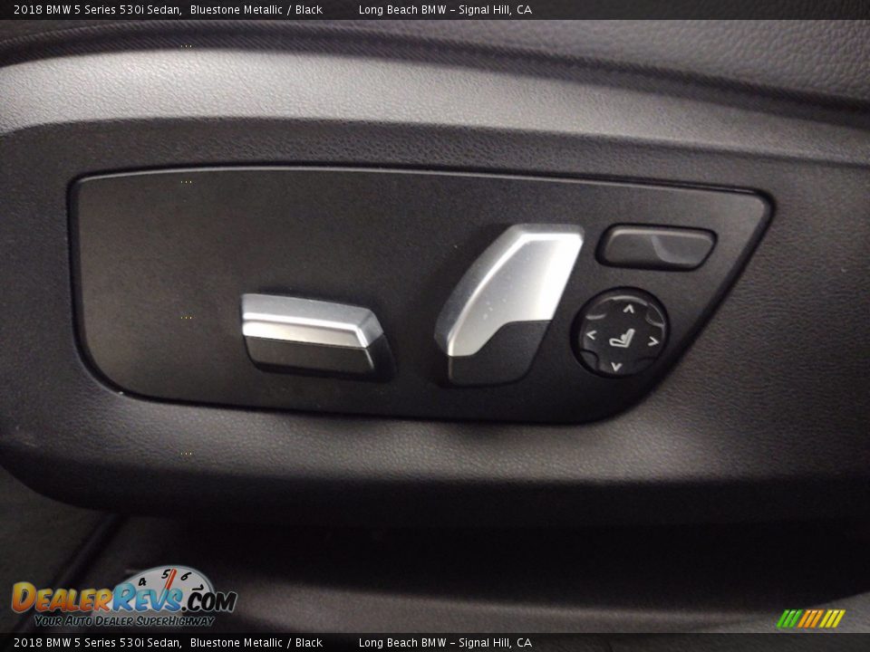 2018 BMW 5 Series 530i Sedan Bluestone Metallic / Black Photo #15