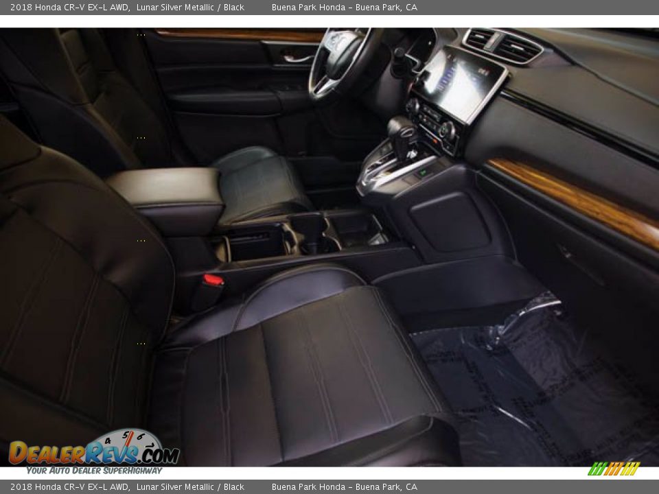 2018 Honda CR-V EX-L AWD Lunar Silver Metallic / Black Photo #23