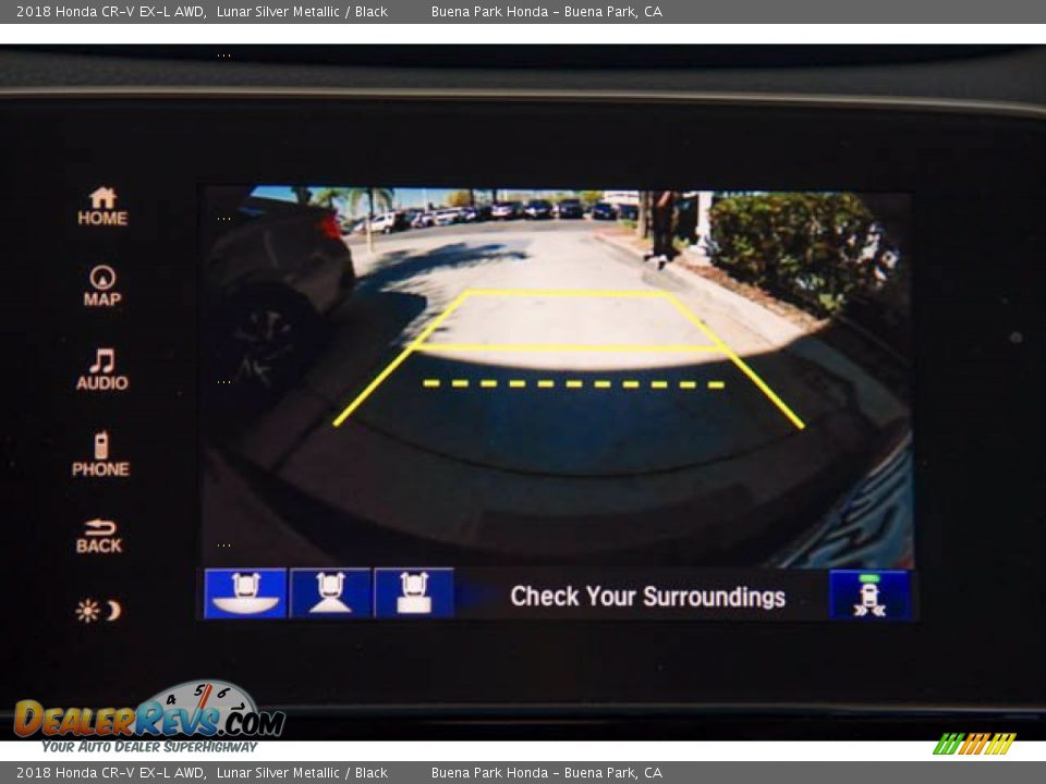 2018 Honda CR-V EX-L AWD Lunar Silver Metallic / Black Photo #27
