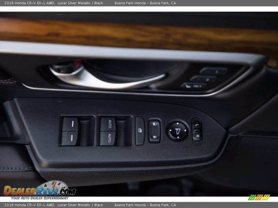 2018 Honda CR-V EX-L AWD Lunar Silver Metallic / Black Photo #30