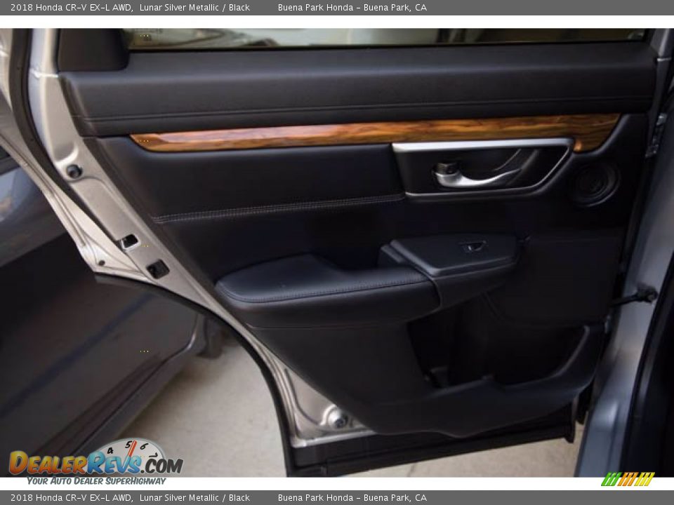 2018 Honda CR-V EX-L AWD Lunar Silver Metallic / Black Photo #31