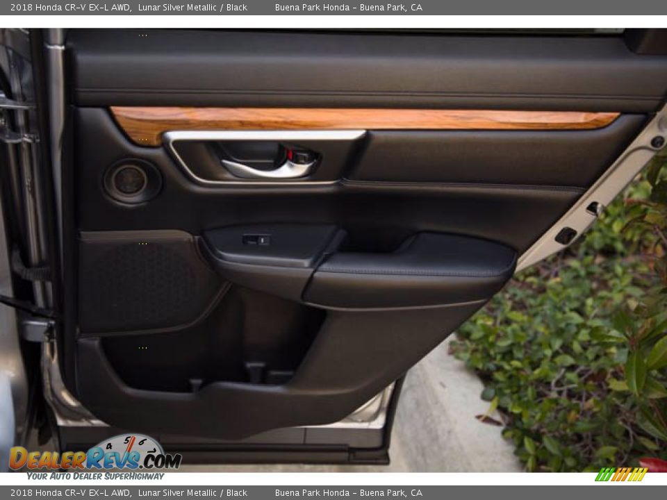 2018 Honda CR-V EX-L AWD Lunar Silver Metallic / Black Photo #32