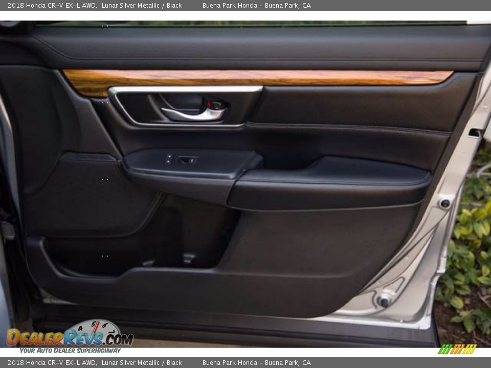 2018 Honda CR-V EX-L AWD Lunar Silver Metallic / Black Photo #33