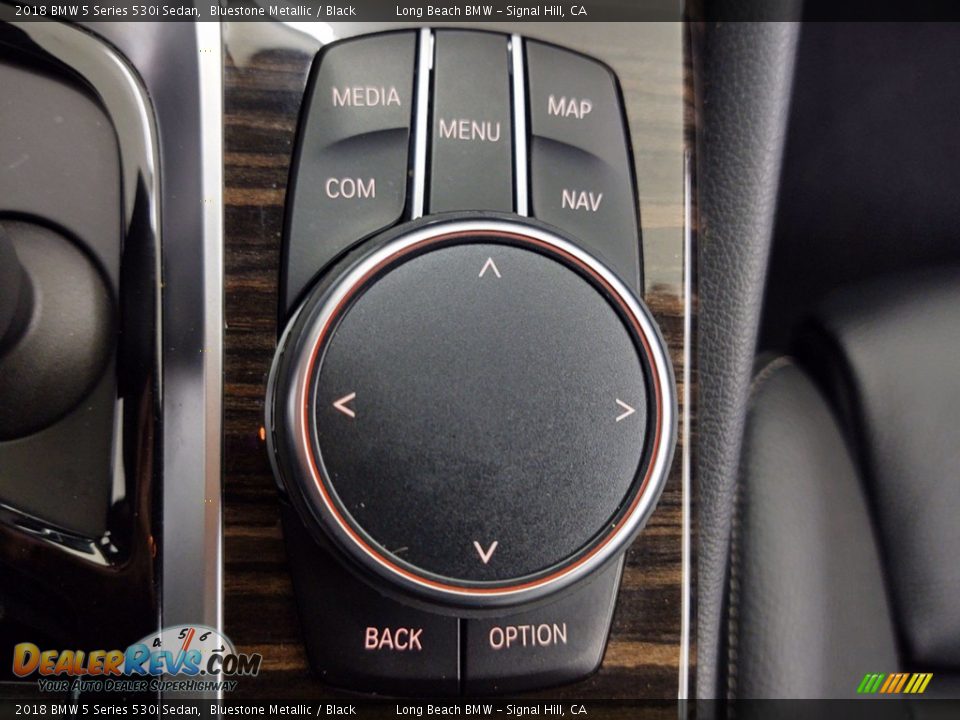 2018 BMW 5 Series 530i Sedan Bluestone Metallic / Black Photo #29