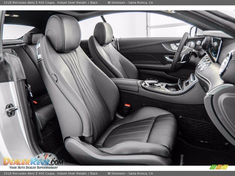 2018 Mercedes-Benz E 400 Coupe Iridium Silver Metallic / Black Photo #2