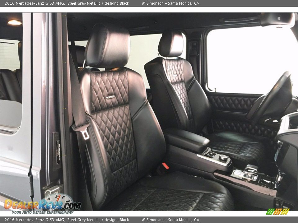 Front Seat of 2016 Mercedes-Benz G 63 AMG Photo #6