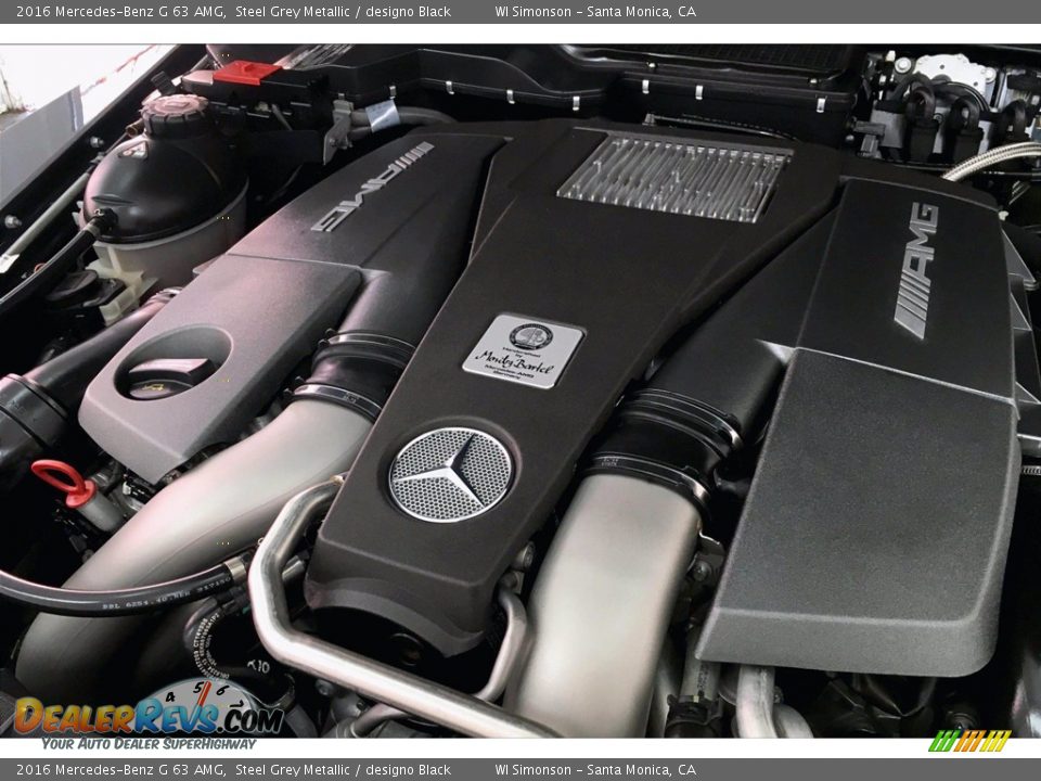 2016 Mercedes-Benz G 63 AMG 5.5 AMG Liter DI biturbo DOHC 32-Valve VVT V8 Engine Photo #31
