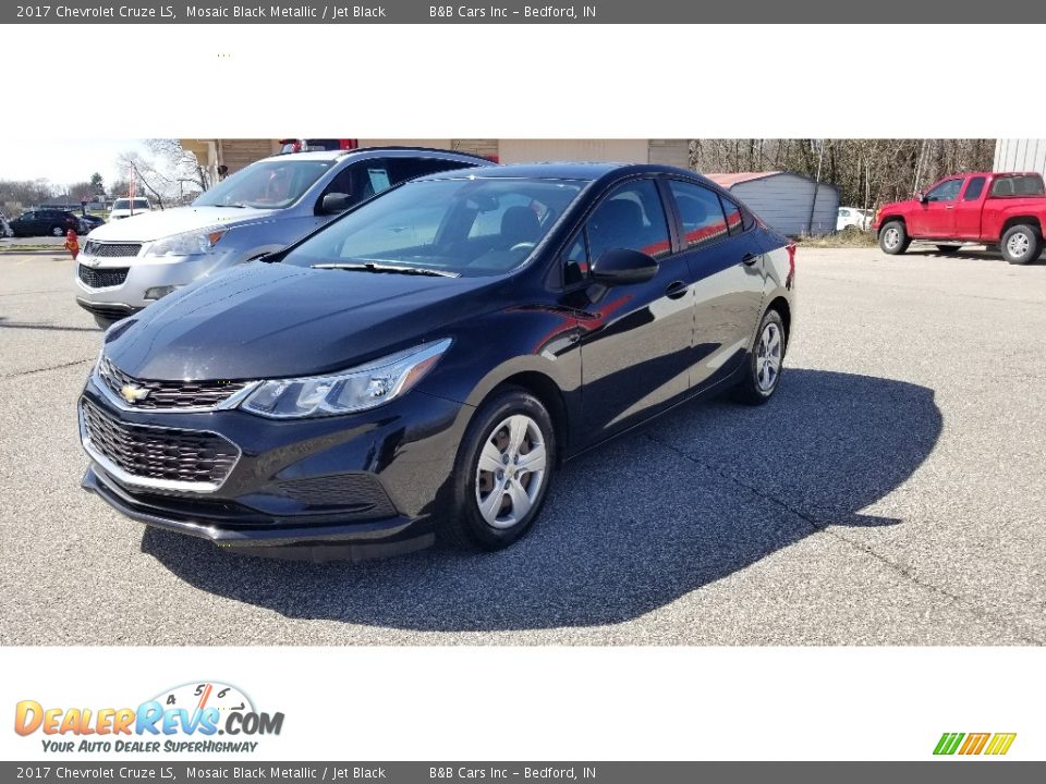 2017 Chevrolet Cruze LS Mosaic Black Metallic / Jet Black Photo #1