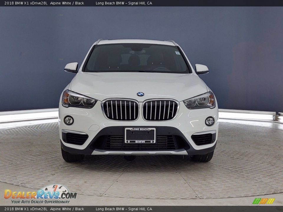 2018 BMW X1 xDrive28i Alpine White / Black Photo #2