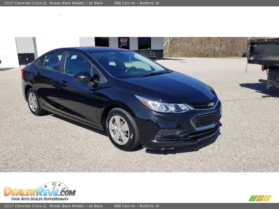 2017 Chevrolet Cruze LS Mosaic Black Metallic / Jet Black Photo #3