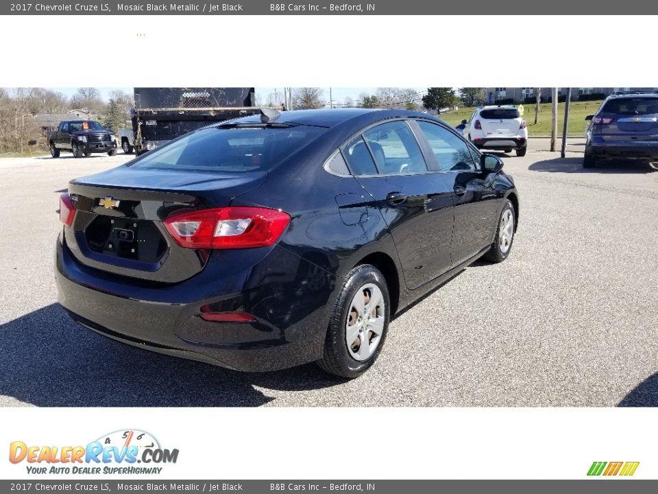 2017 Chevrolet Cruze LS Mosaic Black Metallic / Jet Black Photo #4