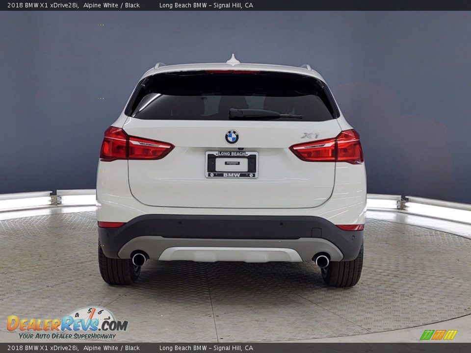 2018 BMW X1 xDrive28i Alpine White / Black Photo #4