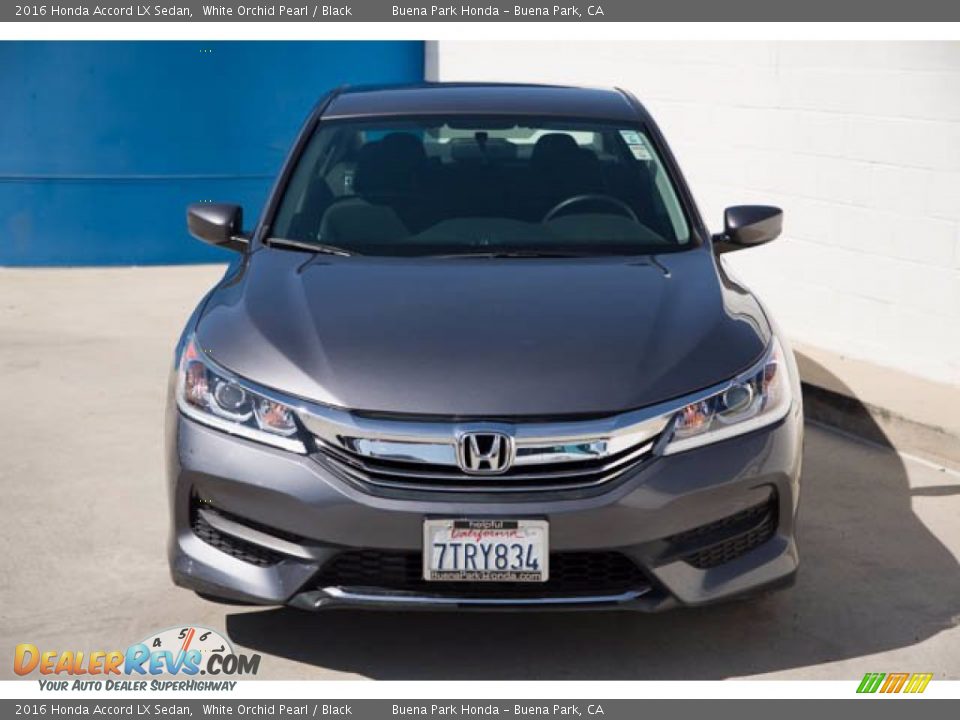 2016 Honda Accord LX Sedan White Orchid Pearl / Black Photo #7