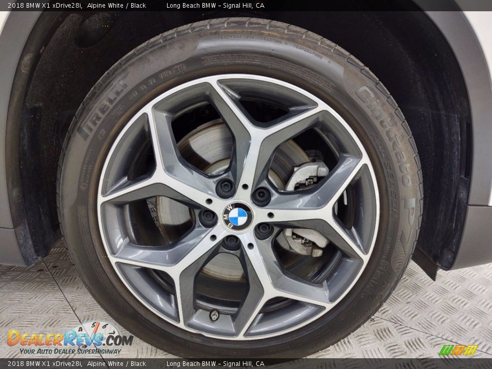 2018 BMW X1 xDrive28i Alpine White / Black Photo #6