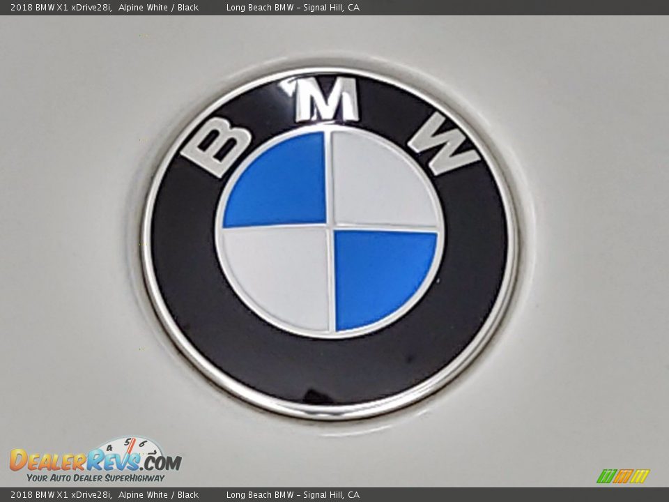 2018 BMW X1 xDrive28i Alpine White / Black Photo #7