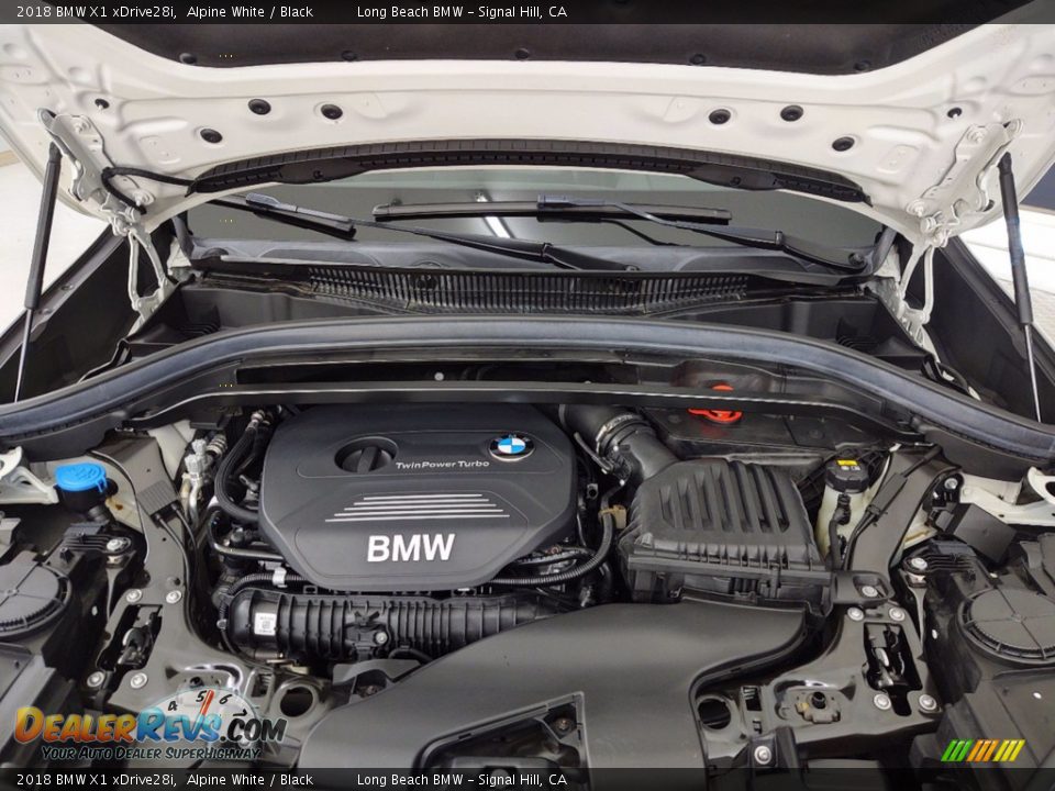 2018 BMW X1 xDrive28i Alpine White / Black Photo #11