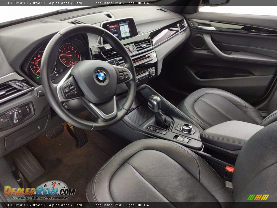 2018 BMW X1 xDrive28i Alpine White / Black Photo #15