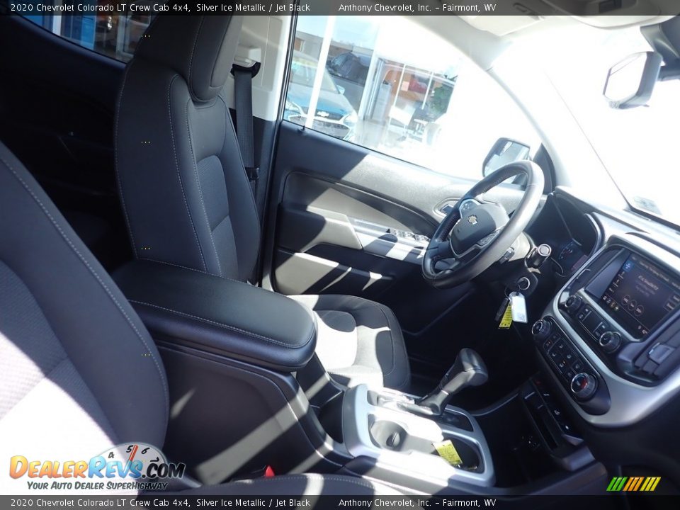 2020 Chevrolet Colorado LT Crew Cab 4x4 Silver Ice Metallic / Jet Black Photo #9