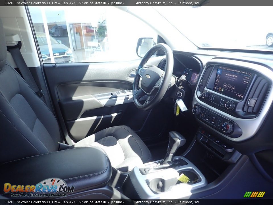 2020 Chevrolet Colorado LT Crew Cab 4x4 Silver Ice Metallic / Jet Black Photo #10