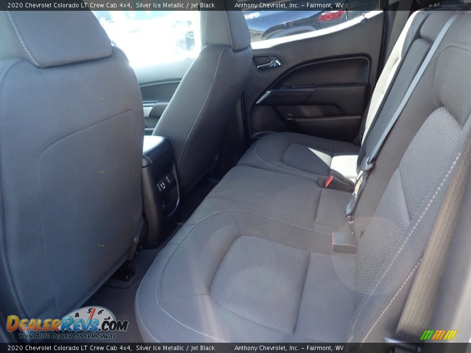 2020 Chevrolet Colorado LT Crew Cab 4x4 Silver Ice Metallic / Jet Black Photo #12