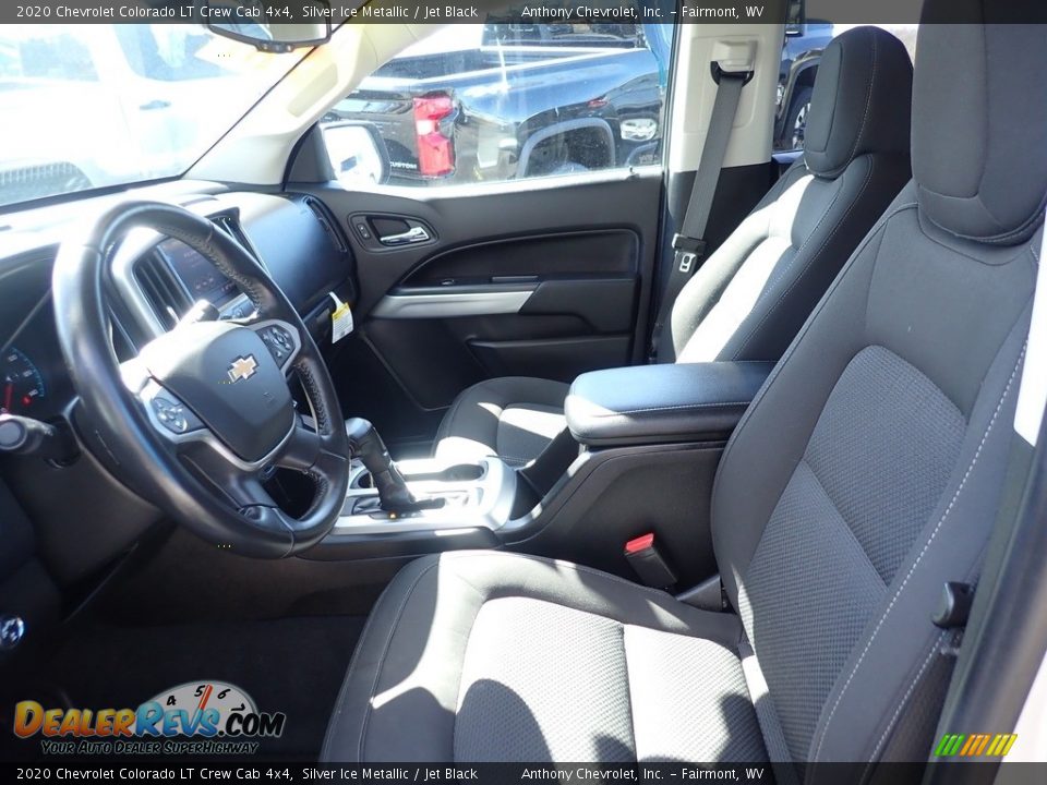 2020 Chevrolet Colorado LT Crew Cab 4x4 Silver Ice Metallic / Jet Black Photo #13