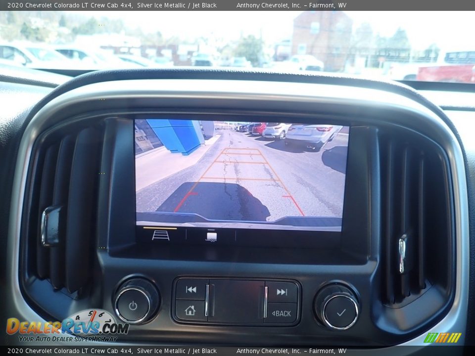 2020 Chevrolet Colorado LT Crew Cab 4x4 Silver Ice Metallic / Jet Black Photo #18