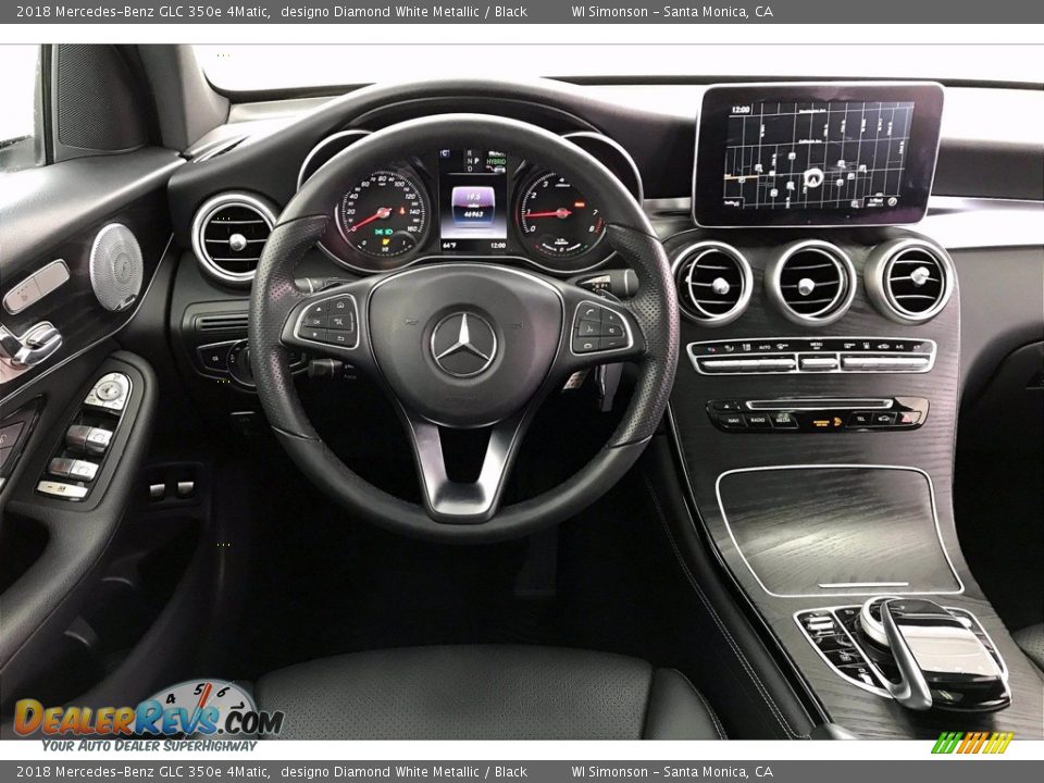 Dashboard of 2018 Mercedes-Benz GLC 350e 4Matic Photo #4