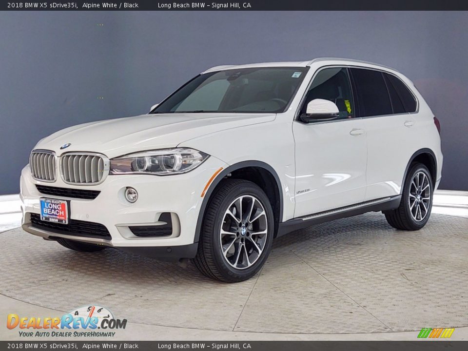 2018 BMW X5 sDrive35i Alpine White / Black Photo #3