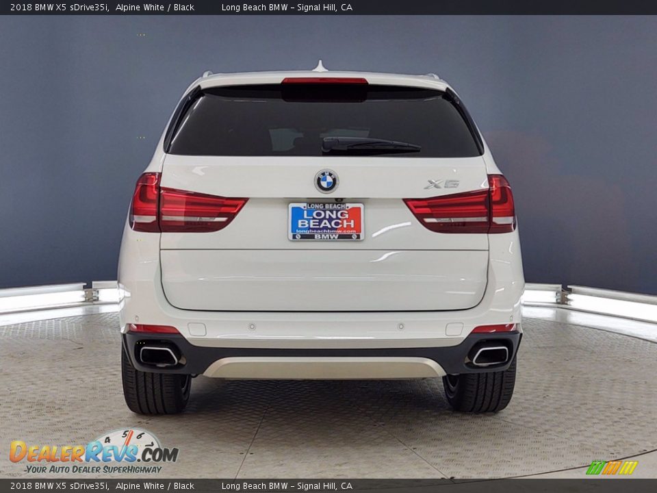 2018 BMW X5 sDrive35i Alpine White / Black Photo #4