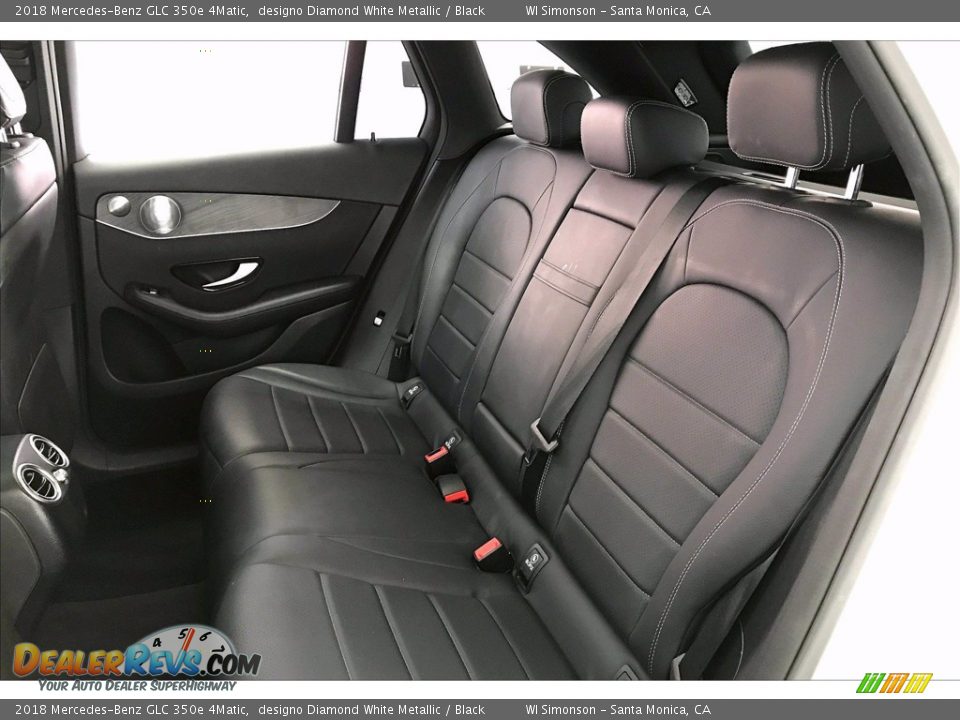 Rear Seat of 2018 Mercedes-Benz GLC 350e 4Matic Photo #20