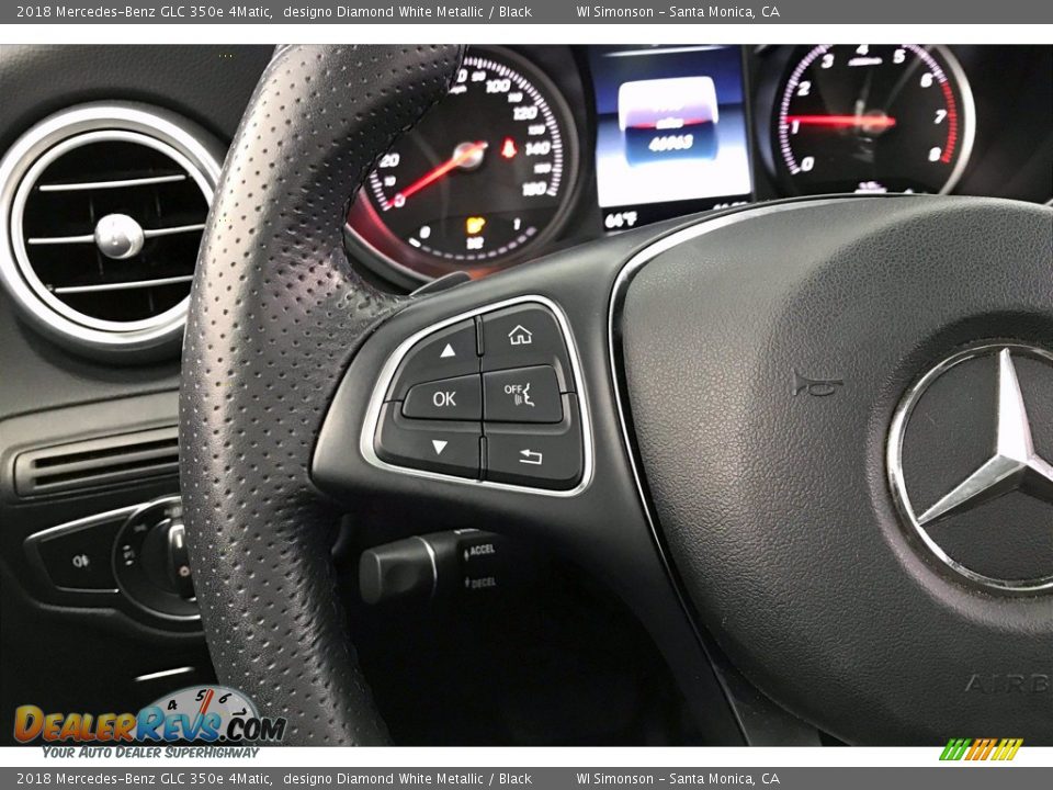 2018 Mercedes-Benz GLC 350e 4Matic Steering Wheel Photo #21