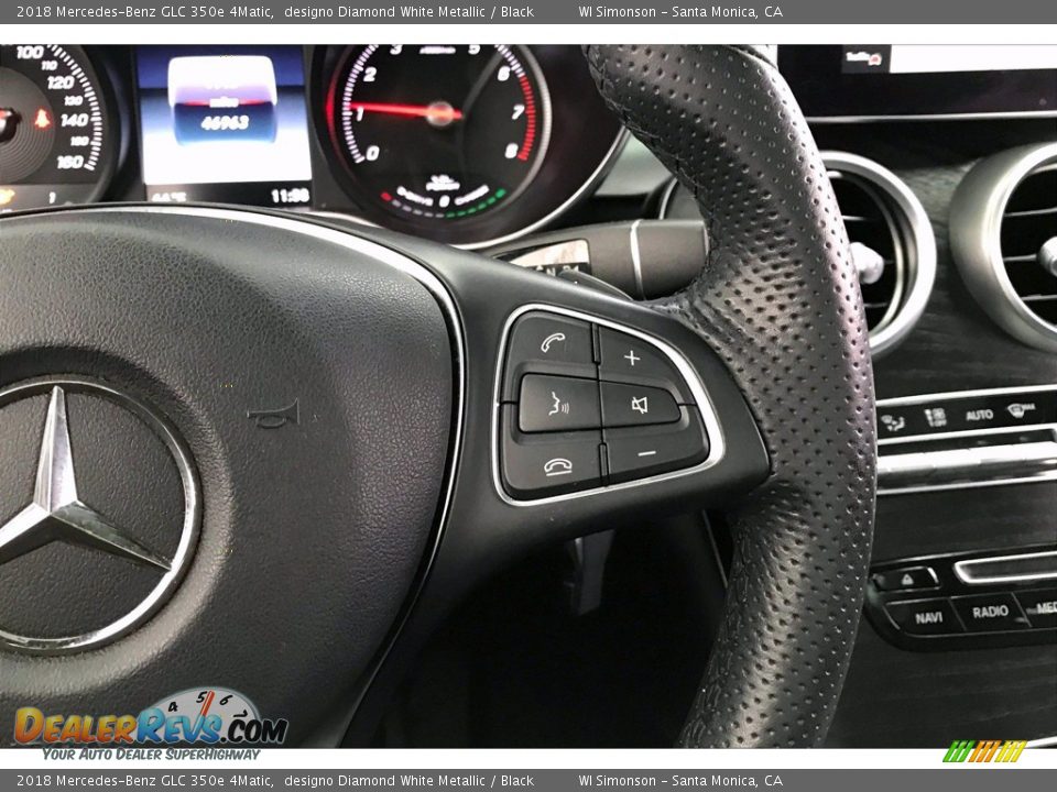 2018 Mercedes-Benz GLC 350e 4Matic Steering Wheel Photo #22