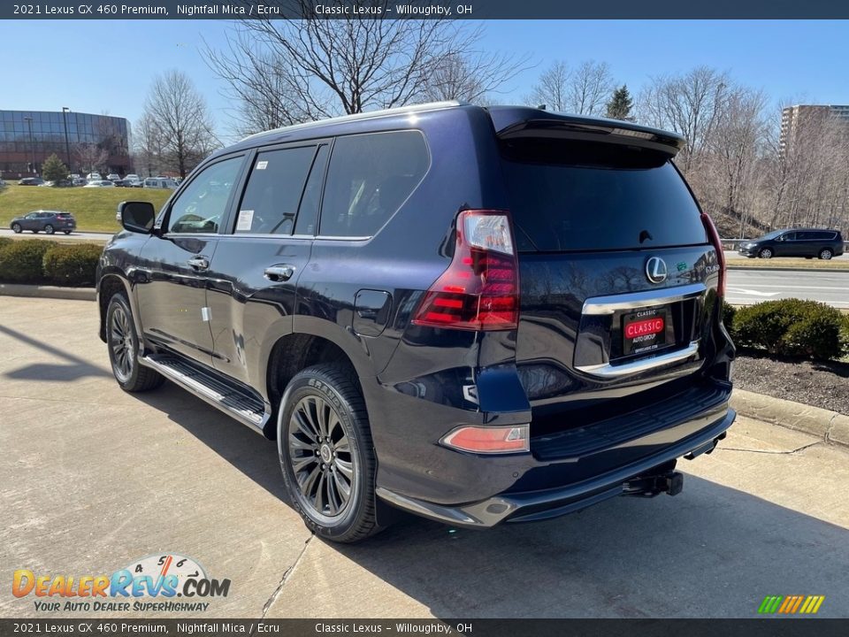 2021 Lexus GX 460 Premium Nightfall Mica / Ecru Photo #4