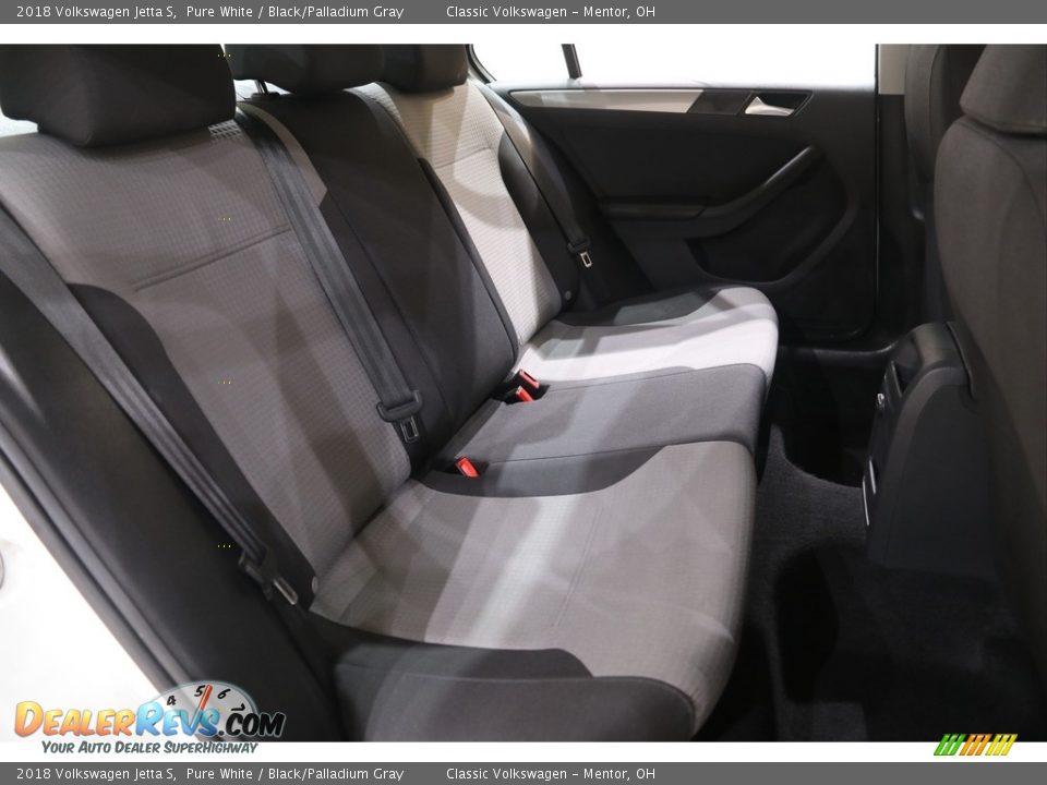 2018 Volkswagen Jetta S Pure White / Black/Palladium Gray Photo #14