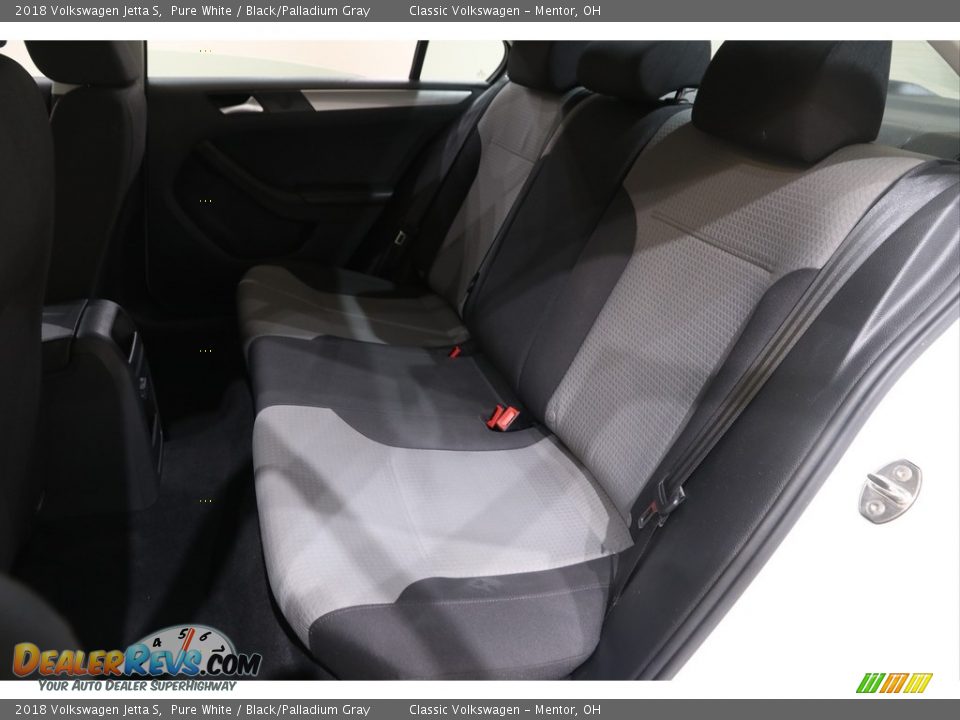 2018 Volkswagen Jetta S Pure White / Black/Palladium Gray Photo #15
