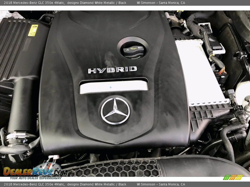 2018 Mercedes-Benz GLC 350e 4Matic 2.0 Liter Turbocharged DOHC 16-Valve VVT 4 Cylinder Gsoline/Electric Plug-In Hybrid Engine Photo #32